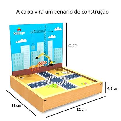 Imagem de Blocos de Montar Engenheiro Construtor c/ 2 Carrinhos 53 pçs