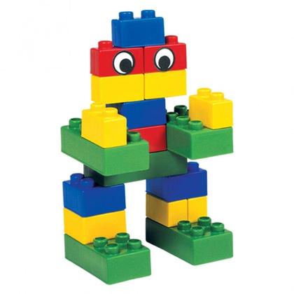 Imagem de Blocos De Montar Infantil Brinca Blocos 90 Pcs Big Star 281