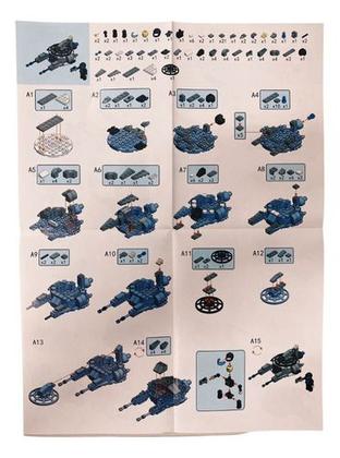 Imagem de Blocos De Montar Infantil Guerra Espacial Brinquedo 99 Pcs