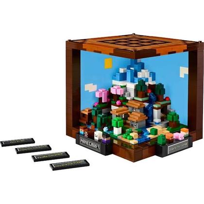 Imagem de Blocos De Montar Lego Minecraft A Bancada De Trabalho 21265