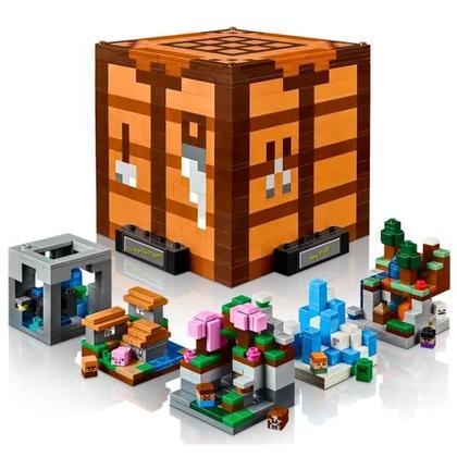 Imagem de Blocos De Montar Lego Minecraft A Bancada De Trabalho 21265