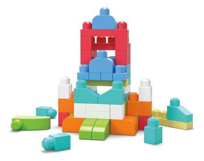 Imagem de Blocos De Montar Mega Blocks Rosa Mattel Dch54