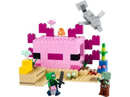 Imagem de Blocos de Montar - Minecraft - A Casa do Axolotl LEGO DO BRASIL