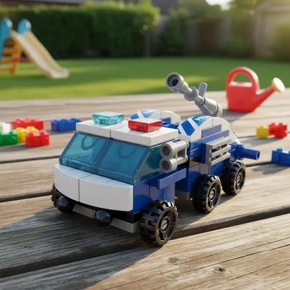 Imagem de Blocos De Montar Mini-Montagens / Policia