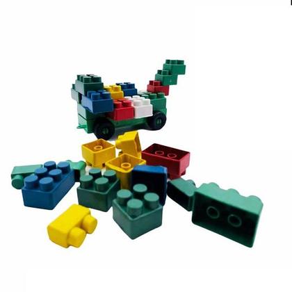 Imagem de Blocos de Montar MOCHILA Brin Car Fácil 120 peças