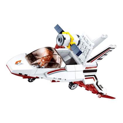 Imagem de Blocos de Montar Nave Espacial Com 115 Peças Cubic Multikids - BR1340