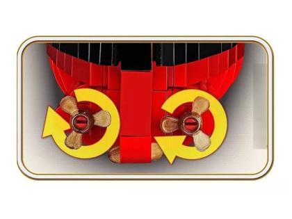 Imagem de Blocos De Montar Navio R.m.s. Titanic 1:450 Cobi 960 Peças