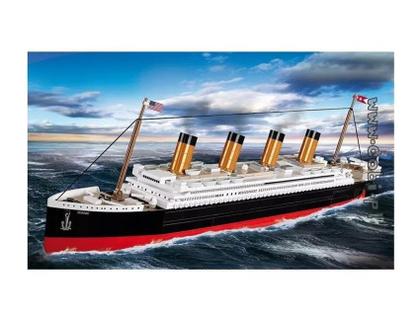 Imagem de Blocos De Montar Navio R.m.s. Titanic 1:450 Cobi 960 Peças