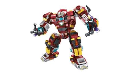 Imagem de Blocos De Montar Robô Armadura De Ferro 575 Peças Multikids