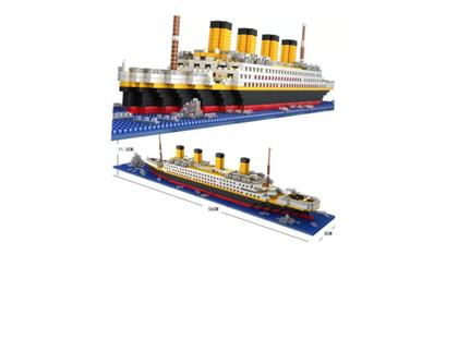 Imagem de Blocos de montar Titanic- 1860 peças