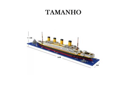 Imagem de Blocos de montar Titanic- 1860 peças