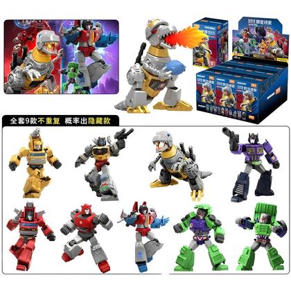 Imagem de Blocos De Montar Transformers Versão Galáxia Optimus Prime Bumblebee Figuras De Ação Brinquedo