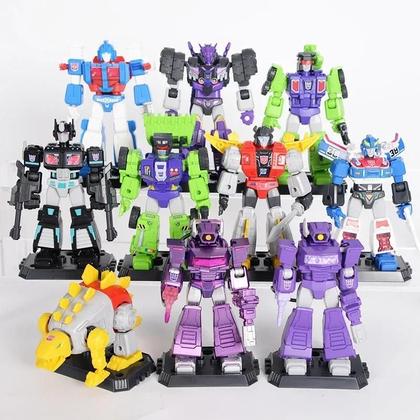 Imagem de Blocos De Montar Transformers Versão Galáxia Optimus Prime Bumblebee Figuras De Ação Brinquedo