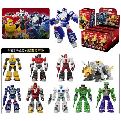 Imagem de Blocos De Montar Transformers Versão Galáxia Optimus Prime Bumblebee Figuras De Ação Brinquedo