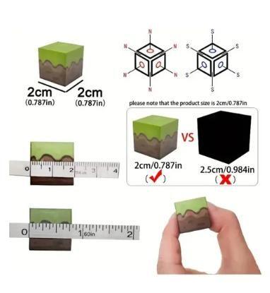 Imagem de Blocos Magnéticos Brinquedo Cubos com imã