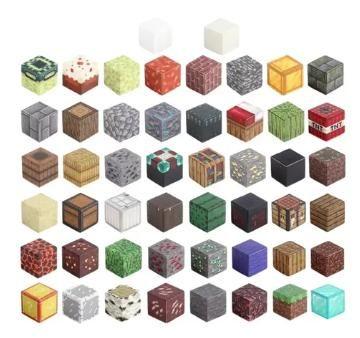 Imagem de Blocos Magnéticos Brinquedo Cubos com imã