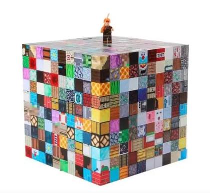 Imagem de Blocos Magnéticos Brinquedo Cubos com imã