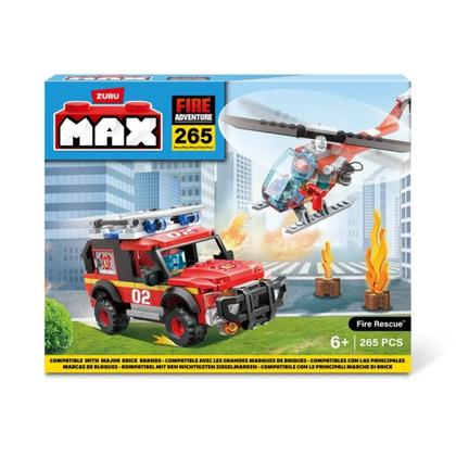 Imagem de Blocos para Montar Max Aventura de Fogo Regaste de Incêndio Candide
