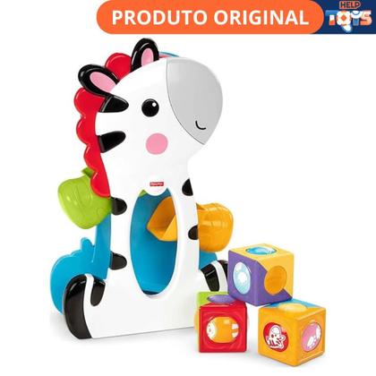 Imagem de Blocos surpresa zebra fisher price - mattel cgn63