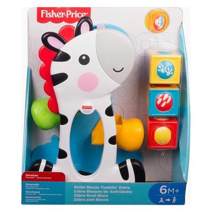 Imagem de Blocos surpresa zebra fisher price - mattel cgn63