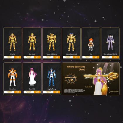 Imagem de Blokees Saint Seiya Galaxy Version 03 Gold Zodiac 1
