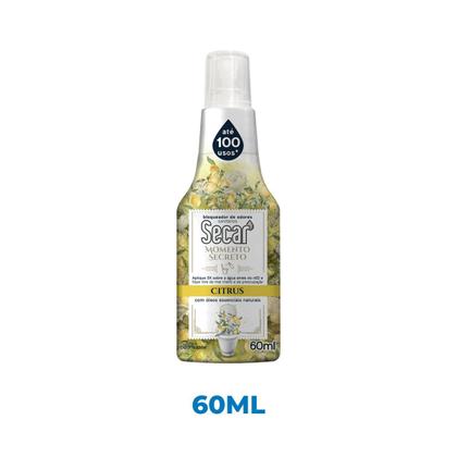 Imagem de Bloqueador de Odores Sanitários Secar 60ml Tira Mau Cheiro Banheiro Tira Odor Coco