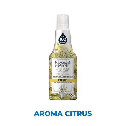Imagem de Bloqueador de Odores Sanitários Secar 60ml Tira Mau Cheiro Banheiro Tira Odor Coco