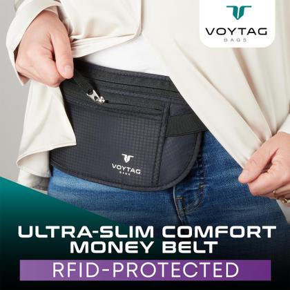 Imagem de Bloqueio RFID para Cinto de Viagem e Porta-Passaporte
