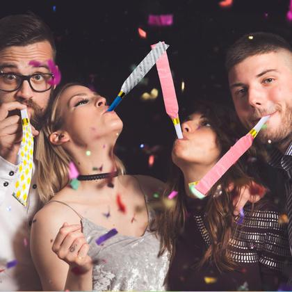 Imagem de Blowouts Noisemakers Skylety Funny Birthday Halloween x20