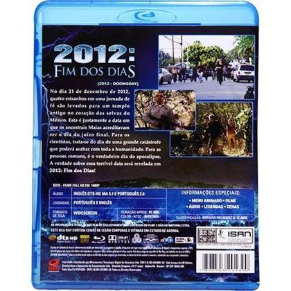 Imagem de Blu-Ray 2012 Fim dos Dias - Sonopress