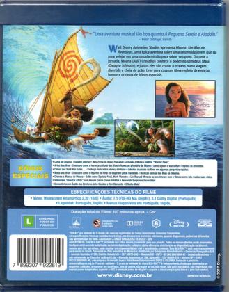 Imagem de Blu-ray moana - um mar de aventuras 
