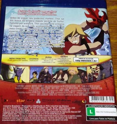Imagem de Blu-Ray Thor O Filho de Asgard Marvel Studios