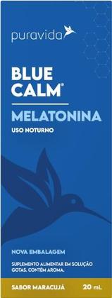 Imagem de Blue Calm Suplemento Em Gotas Sabor Maracujá 20ml  Puravida