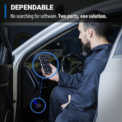 Imagem de BlueDriver Bluetooth OBD2 Pro - Ferramenta de Diagnóstico Automotivo para iPhone e Android