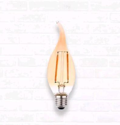Imagem de Blumenau Lâmpada Led Vela Filamento 2w E27 Bivolt