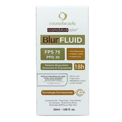 Imagem de Blur Fluid FPS75 Protetor Solar Cosmobeauty cor natural