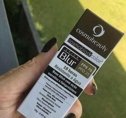 Imagem de Blur Stick Fps75 Bege Cosmoblock Bastão 18g Cosmobeauty