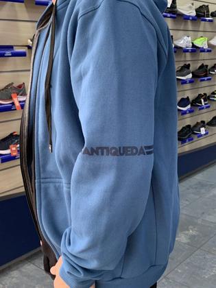 Imagem de Blusa Antiqueda de Moletom 230051 com Capuz e Zíper