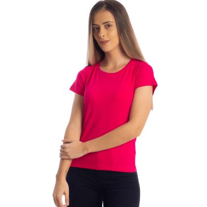 Imagem de Blusa Baby Look Básica Gola Redonda