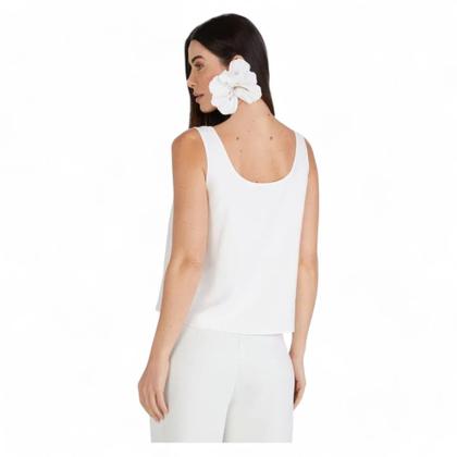 Imagem de Blusa Básica Lança Perfume Com Aplique Frontal