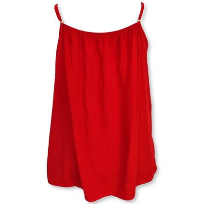 Imagem de Blusa Bata Alça Com Regulagem Viscose Estampada Gg Plus Size