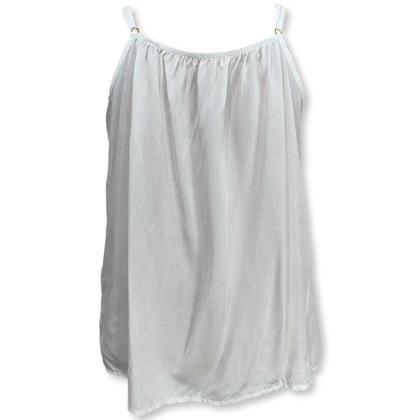 Imagem de Blusa Bata Alça Com Regulagem Viscose Estampada Gg Plus Size