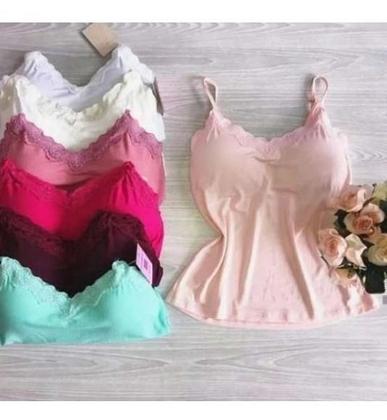 Imagem de Blusa Blusinha Com Bojo Viscolaycra De Alcinha