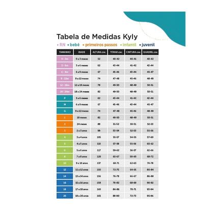 Imagem de Blusa Camiseta Infantil Menina Manga Longa em Meia Malha Bailarina Kyly