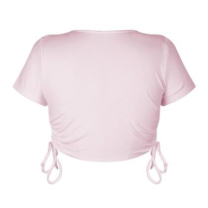 Imagem de Blusa, camiseta sexy de manga curta para mulheres