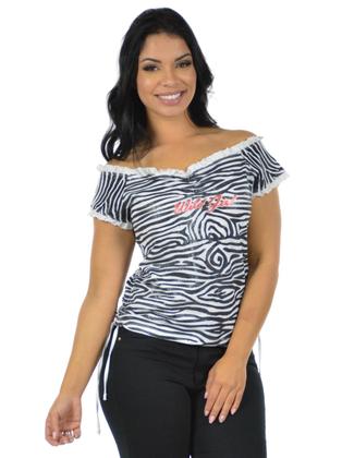 Imagem de Blusa ciganinha poli  viscose fenomenal(sem elasticidade)