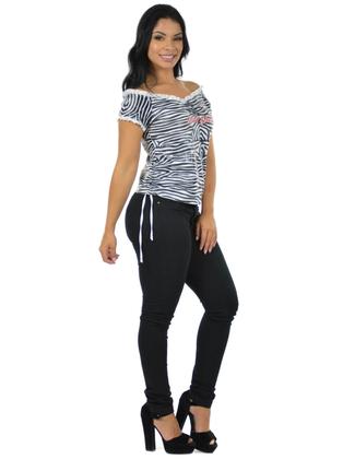 Imagem de Blusa ciganinha poli  viscose fenomenal(sem elasticidade)