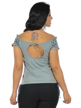 Imagem de Blusa ciganinha poli  viscose fenomenal(sem elasticidade)