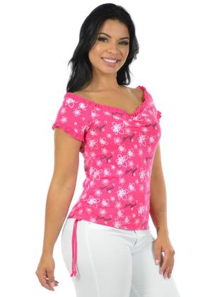 Imagem de Blusa ciganinha poli  viscose fenomenal(sem elasticidade)