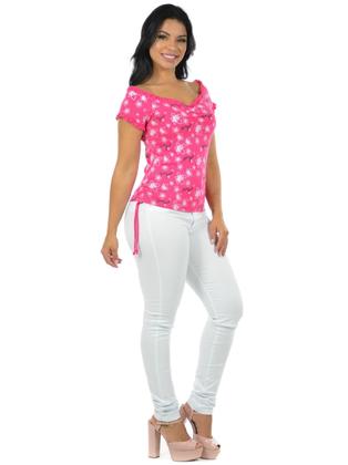 Imagem de Blusa ciganinha poli  viscose fenomenal(sem elasticidade)